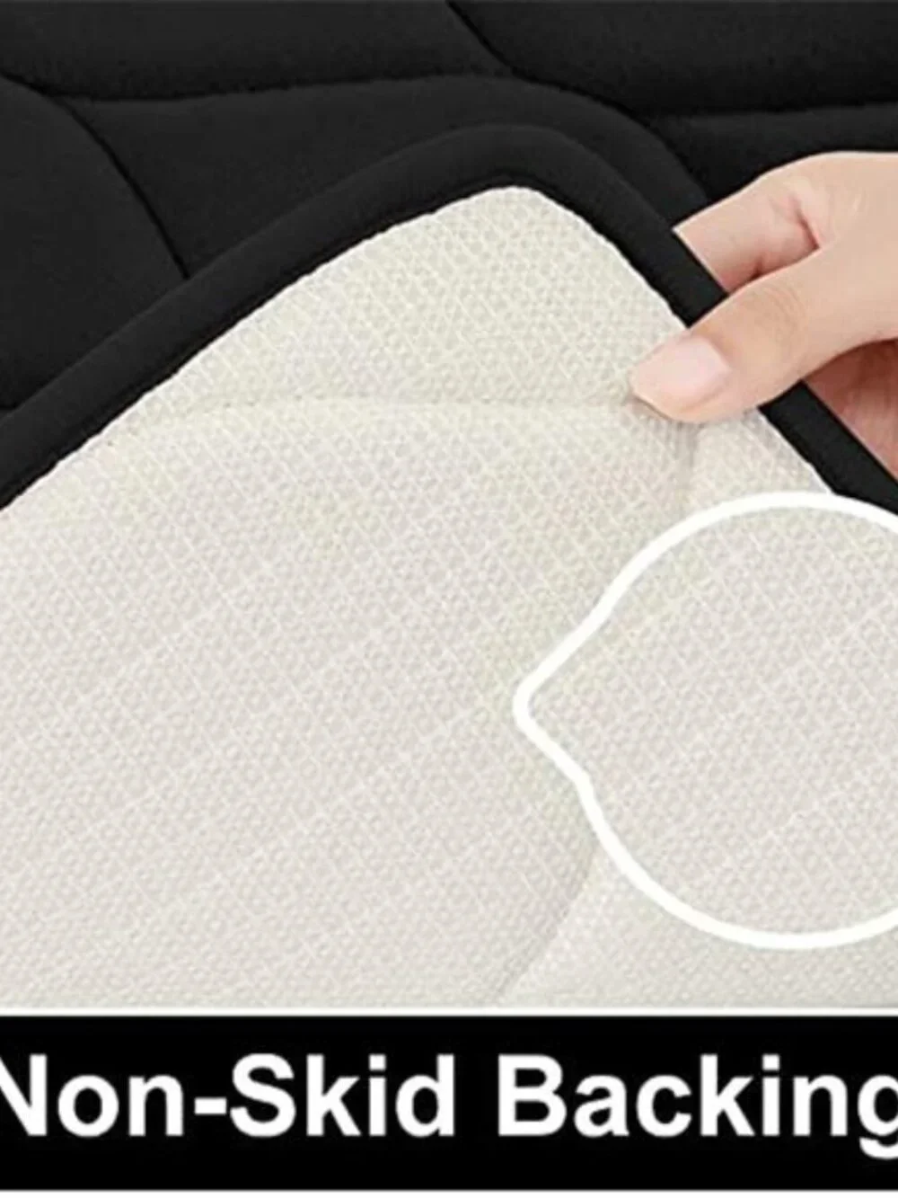 Memory Foam Bath Mat Non Slip Bathroom Rug Soft Absorbent Shower Floor Mat